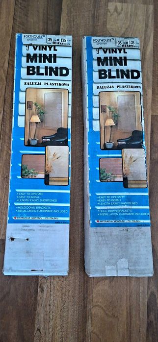 Żaluzje 35x135 nowe