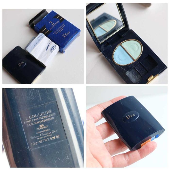косметика декоративна одним лотом тіні Kiko, Dior, Maybelline