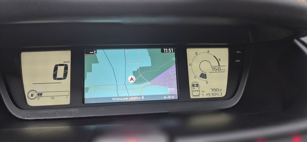 Citroen C4 Grand Picasso nawigacja