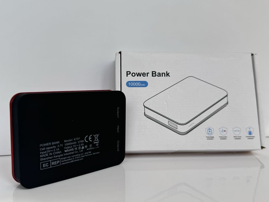 Повербанк Power Bank зарядний пристрій Vancely K101 10000мАг Павербанк