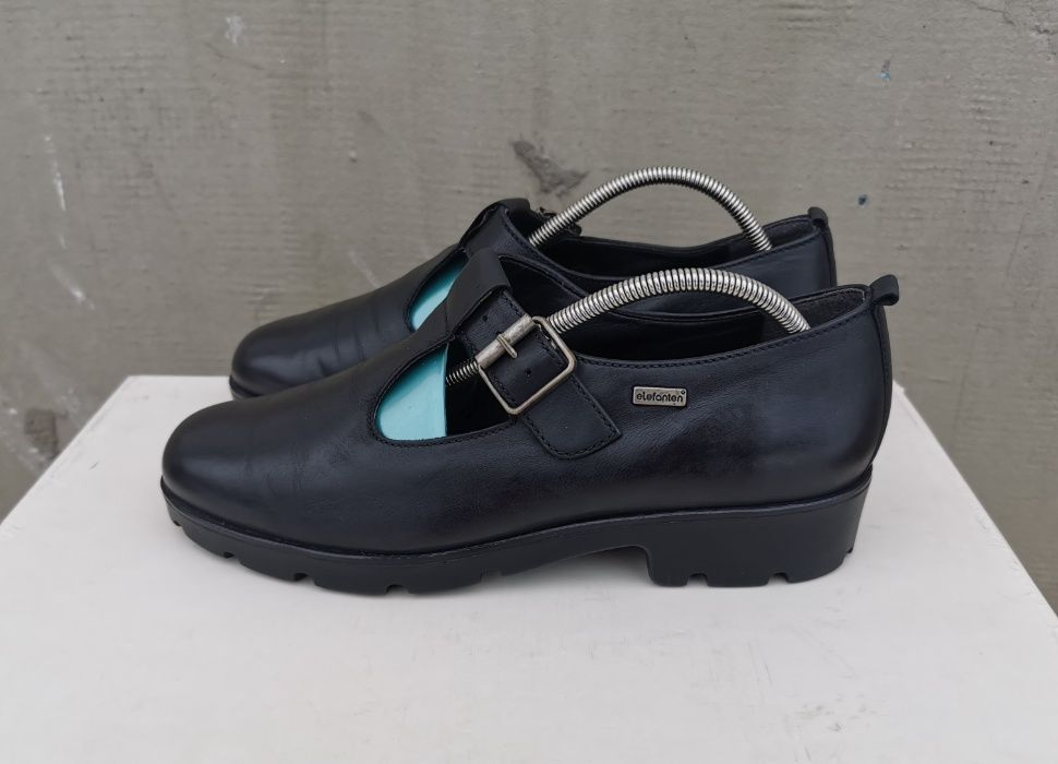 Кожаные сандалии лоферы босоножки туфли Elefanten 40-40,5 р.