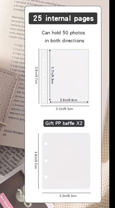 Міні фотоальбом для instax mini