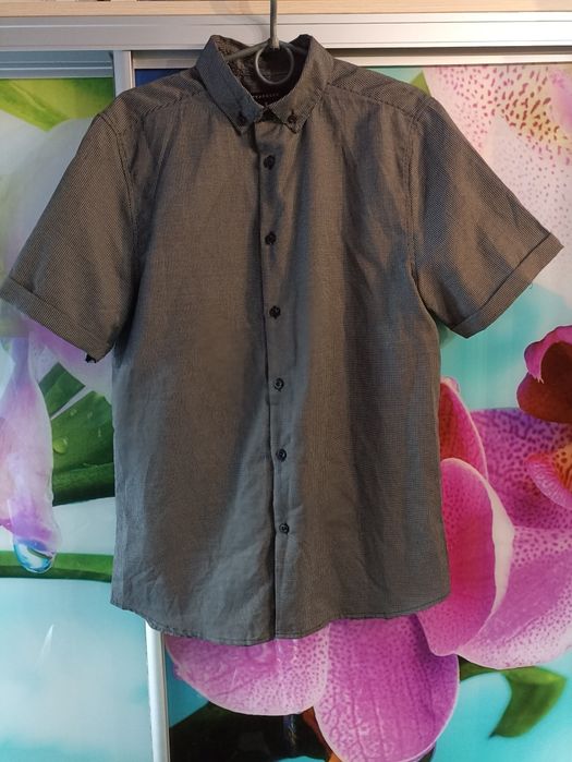 Лёгкая рубашка Peacocks Classic Fit, размер S,M