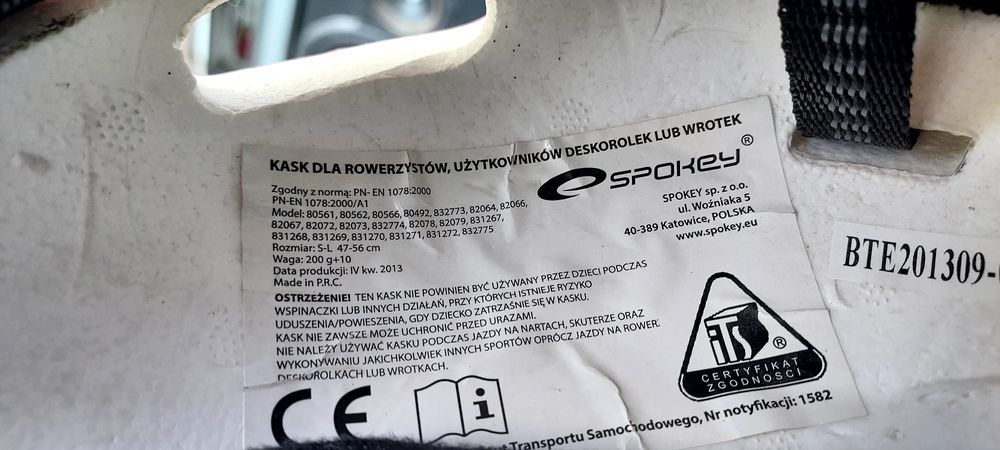 Kask dla dziecka