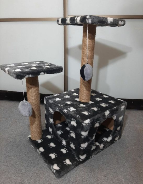 Когтеточка, домик для котика, дряпка