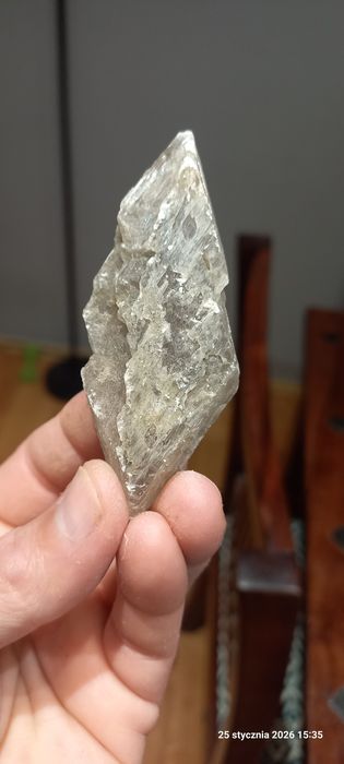 Minerały gips kryształ