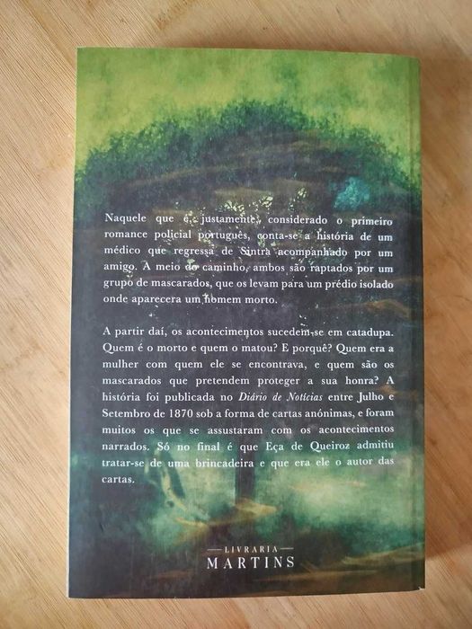 O Mistério da Estrada de Sintra de Eça de Queiroz e Ramalho Ortigão