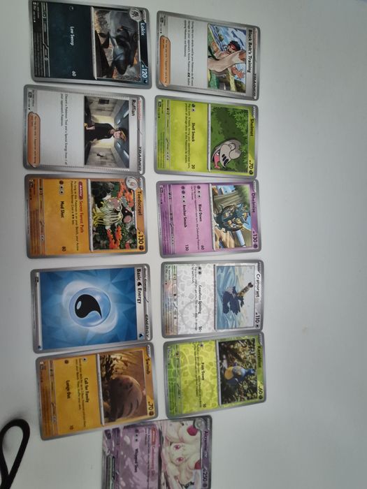 Karty Pokemon 11szt