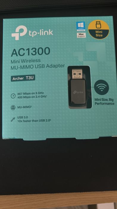 TP-Link Archer T3U AC1300 Mini Wireless USB Adapter