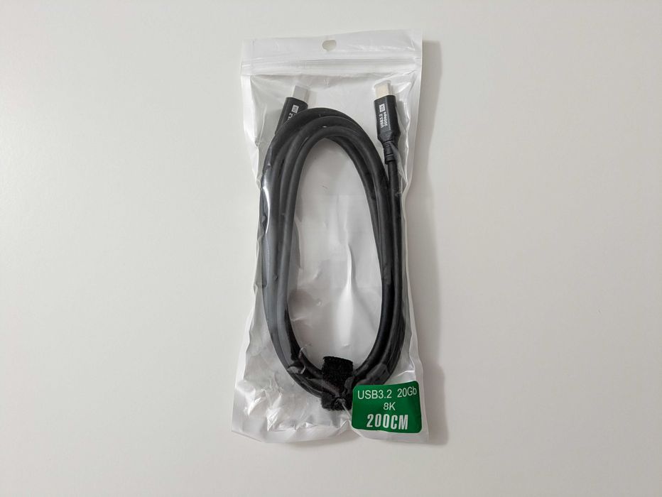 Kabel USB-C 3.2 Thunderbolt 3 20Gbps 8K 60Hz 4K 120Hz 2m XREAL AR VR
