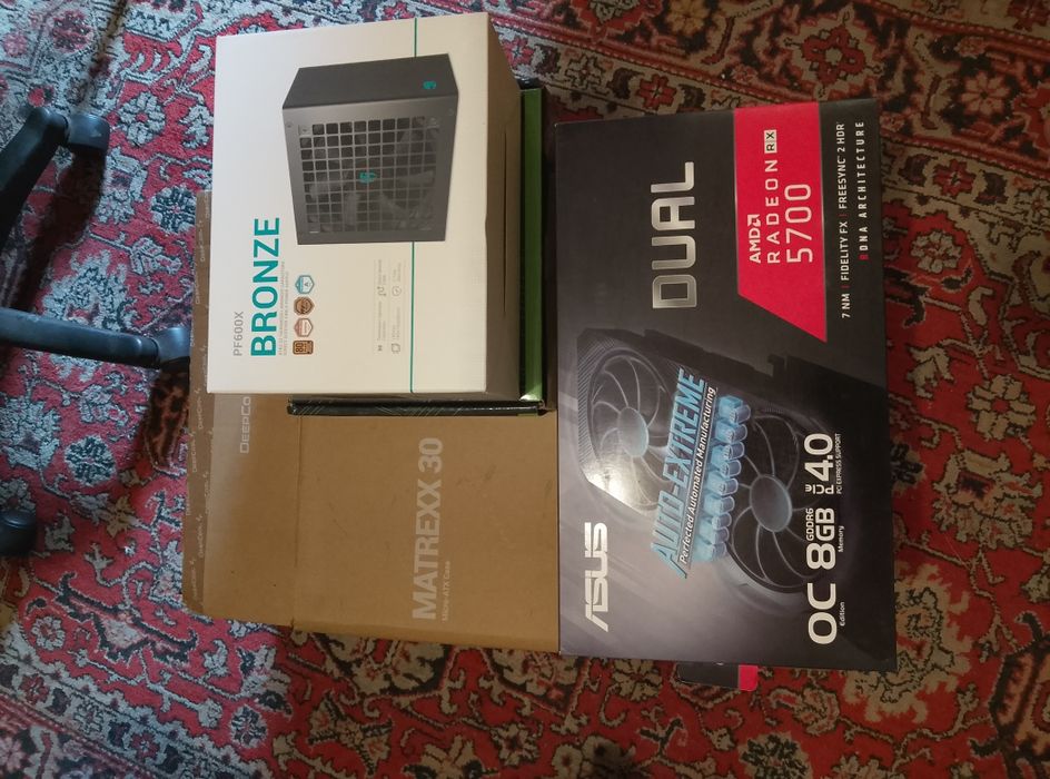 Intel 12 ядер. Видео 8gb. Ram 32gb. SSD 500gb