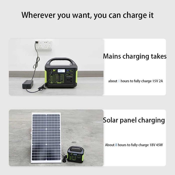 Портативная зарядная станция GaiaRay 300W/256Wh, повербанк