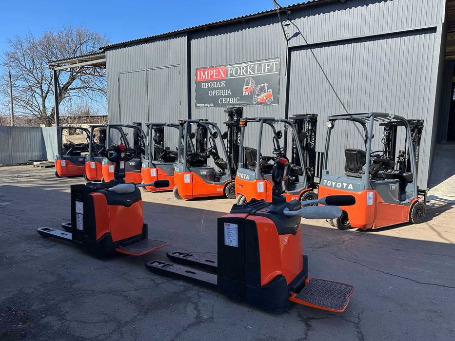 Електричний навантажувач TOYOTA 7FBE18, підйом-4.7м, электропогрузчик