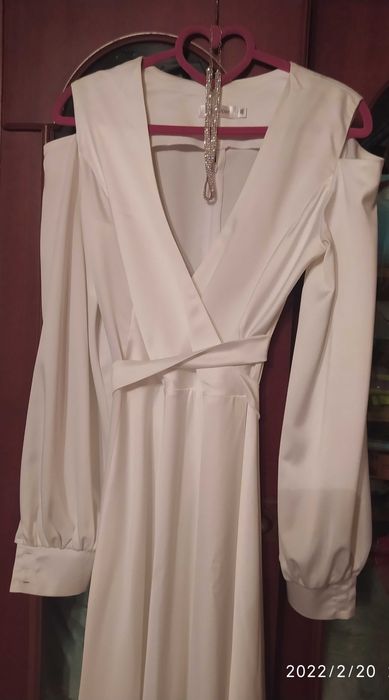 Свадебное красивое платье