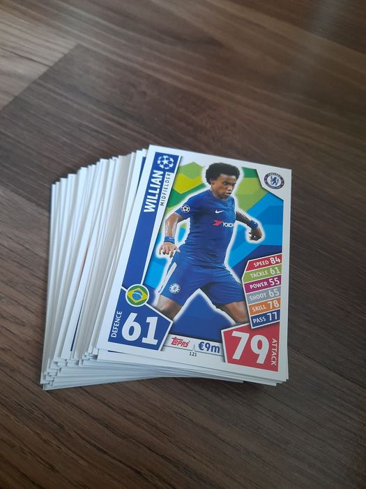 Karty Topps Champions League 45szt.