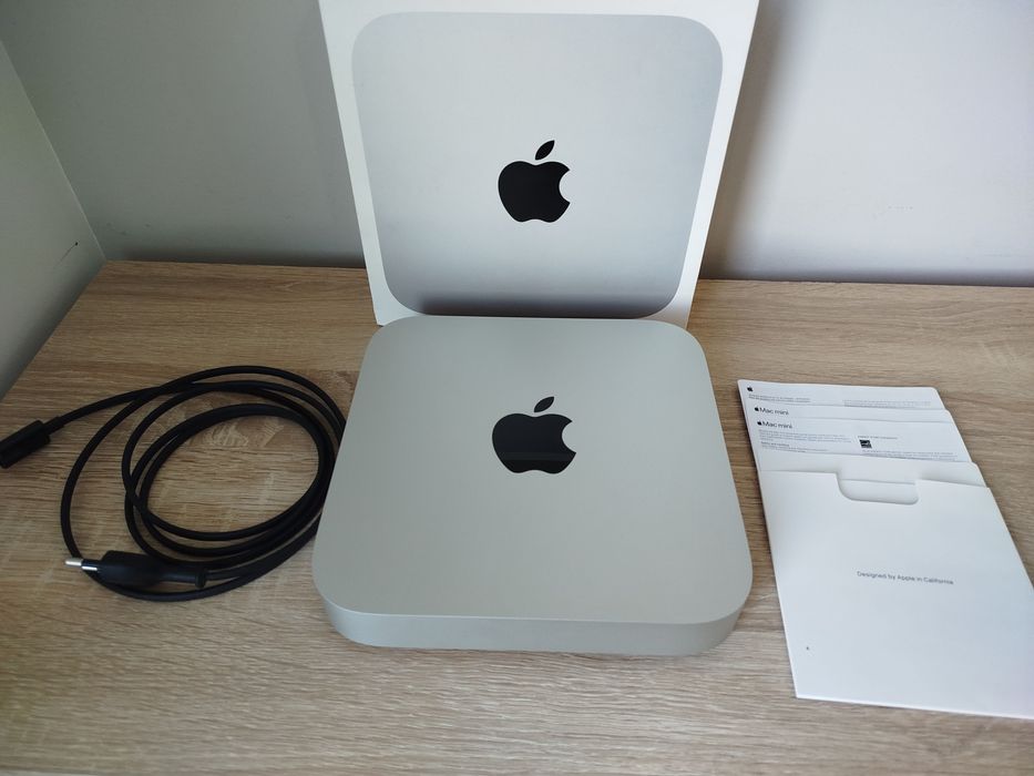 Mac mini M1 / 16GB RAM / 256GB SSD / Stan idealny / Pełny zestaw