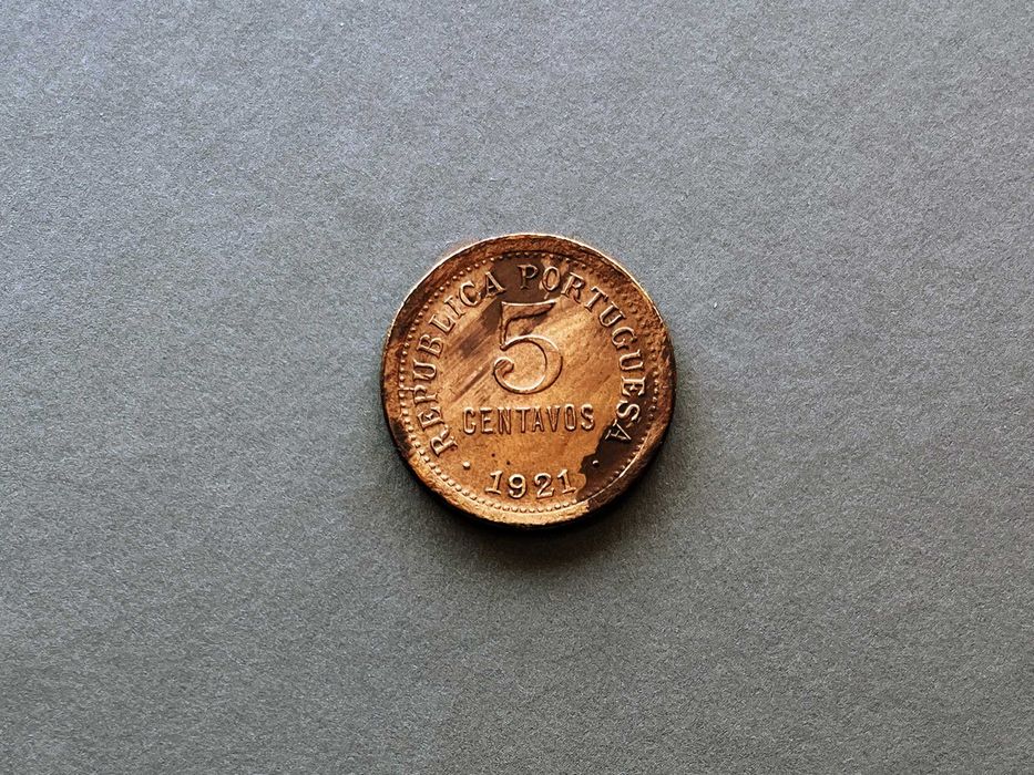 Moeda 5 Centavos 1921