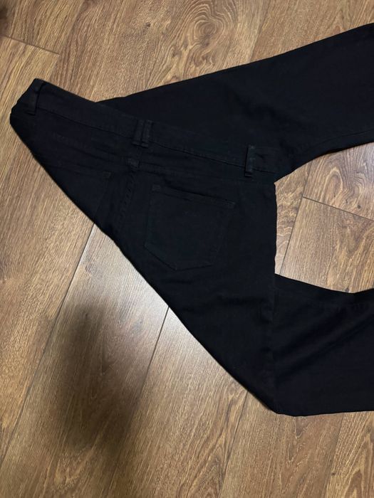Black bootcut jeans