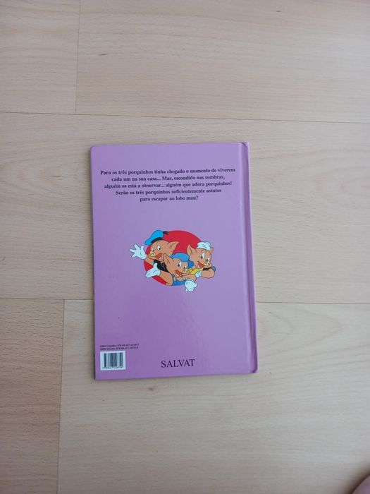 Livro "Os três porquinhos"