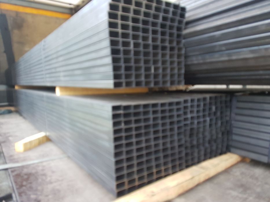 Profile 100x100 120x120 stal czarna I ocynkowana