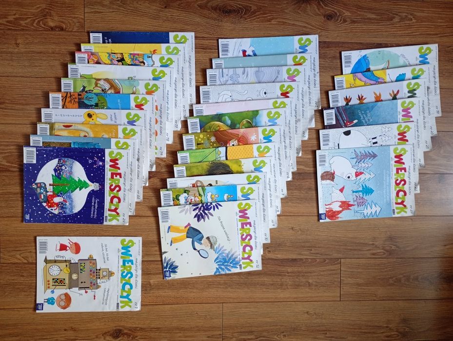 Zestaw komplet 29 czasopismo Świerszczyk 2012-2014