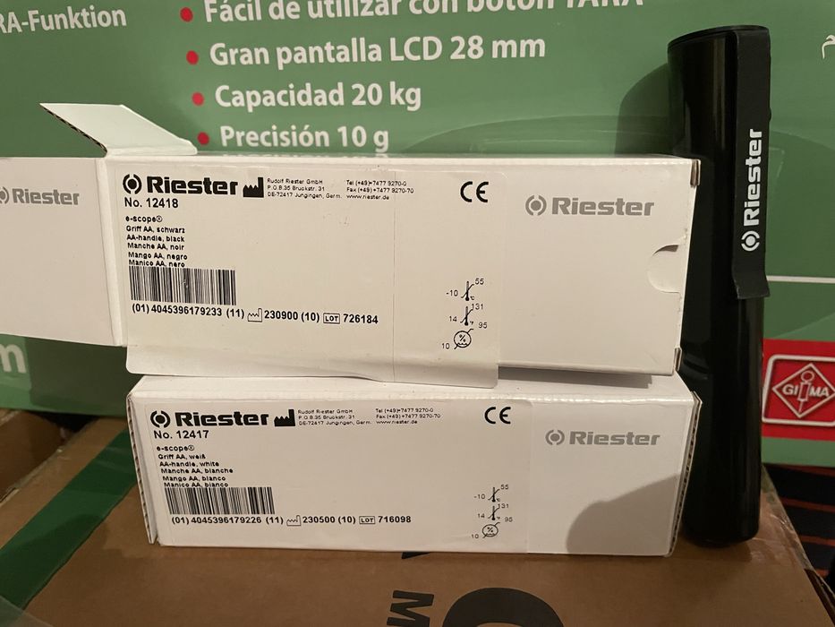 Punho Otoscopio Riester e scope