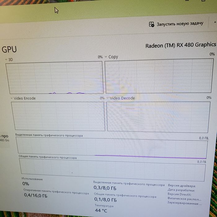 Відокарта Rx480 8gb Sapphire nitro