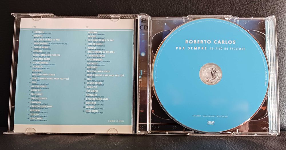 Roberto Carlos - 1 DVD + 1 CD