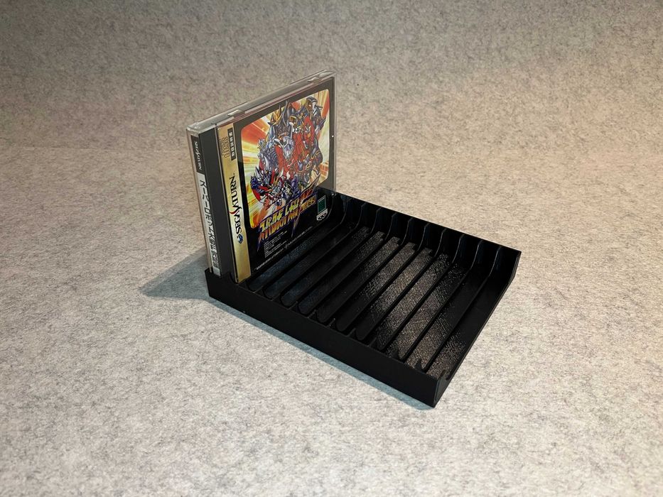 Stojak podstawka na 12 gier Sega Saturn (wersja japonska)