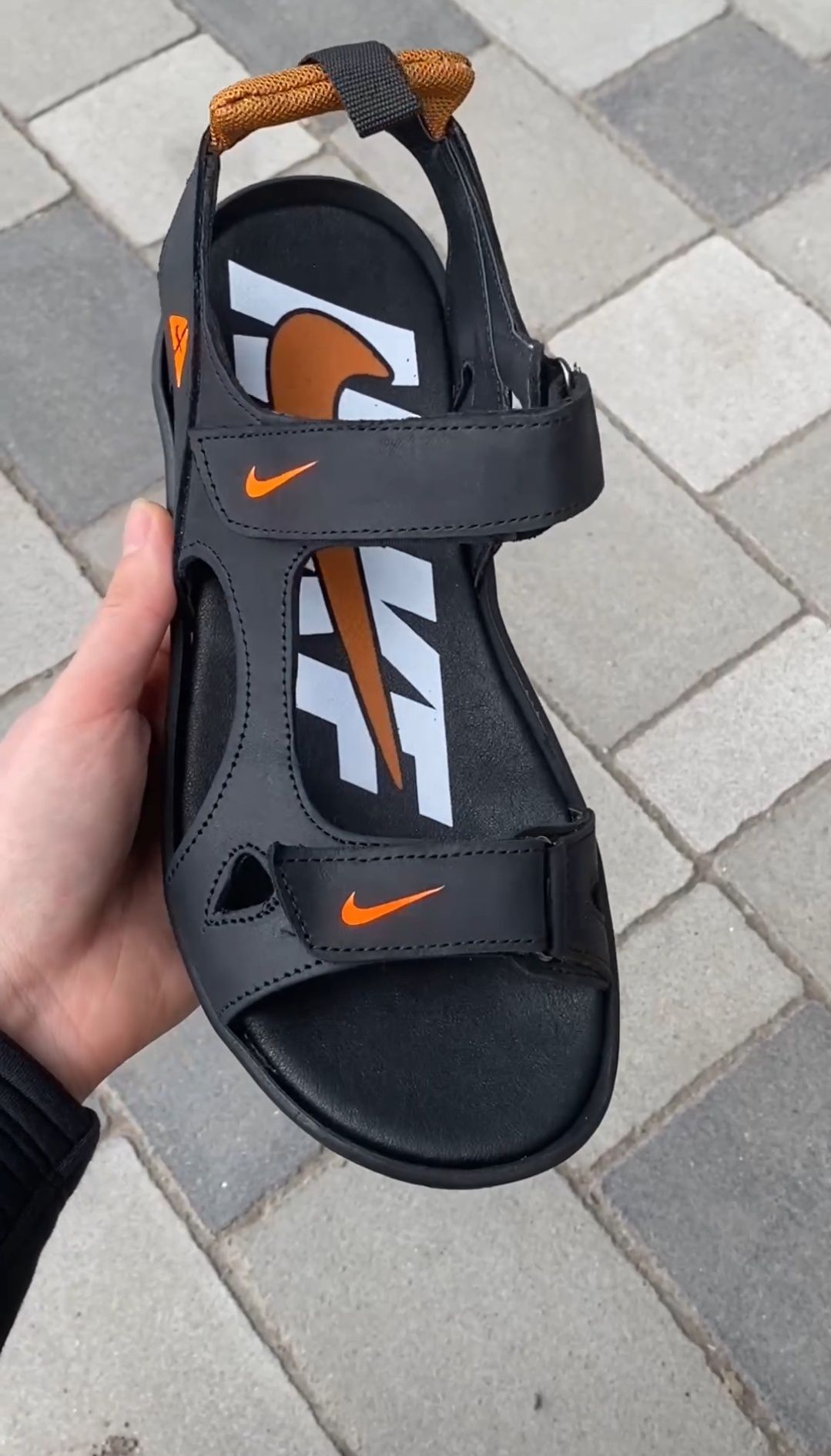 Сандали мужские кожаные босоножки Nike NS 40-45р лето 2024: 1 255 грн ...