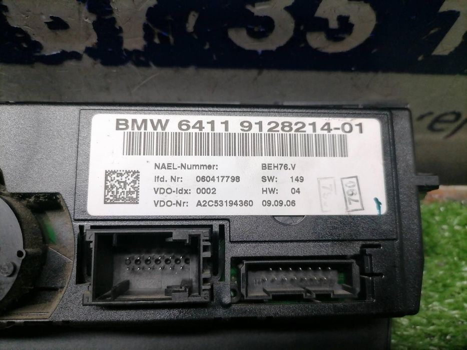 COMANDO SOFAGEM / AR CONDICIONADO BMW 3 2007 -912821401