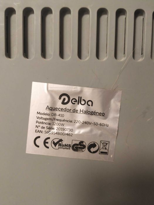 *OPORTUNIDADE* 3 aquecedores: 2 ventiladores 2000w + 1 halogéneo 1200w