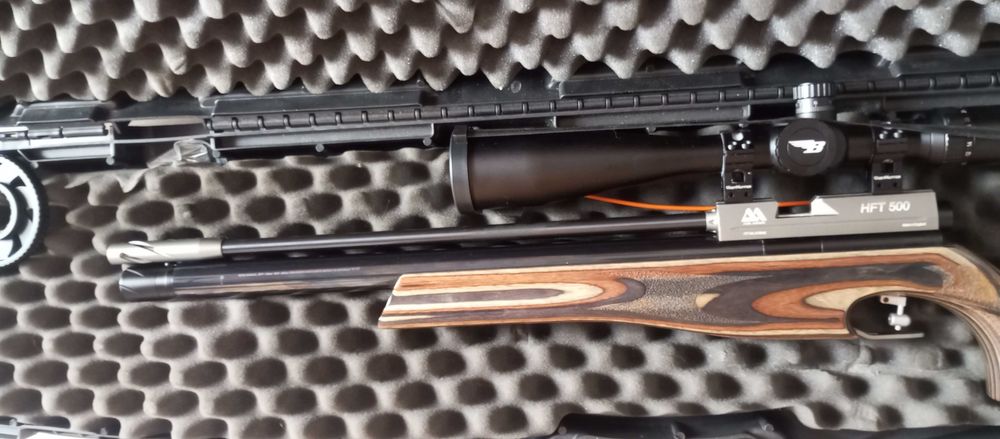 Carabina, Espingarda pressão de ar, PCP Air Arms HFT500