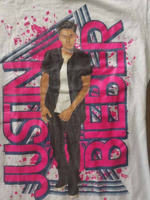 Bluzka z krótkim rękawem r M t shirt damski dla fanek Justin Biber z p