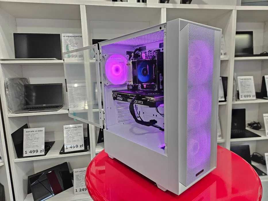 Nowy Komputer Gamingowy Intel i5-10400f 16GB 1TB RTX 5060 Faktura GWAR