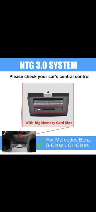 Штатная магнитола  Mercedes W221 W212 android GPS WiFi