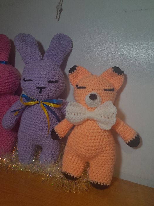 Іграшки  в'язані