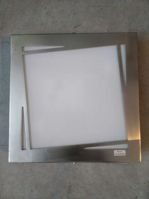 Plafons / candeeiros de teto 51x51 e 30x30 cm
