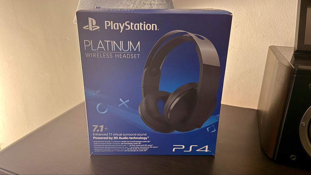 Słuchawki Playstation ps4 5 Platinum CECHYA-0090 czarne