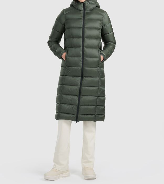 Płaszcz puchowy zimowy 4f 42 xl puch pierze