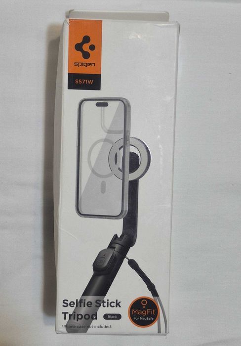 Штатив (Трипод) Spigen S571W Bluetooth Selfie Stick Tripod with MagSafe (62 см), Black
