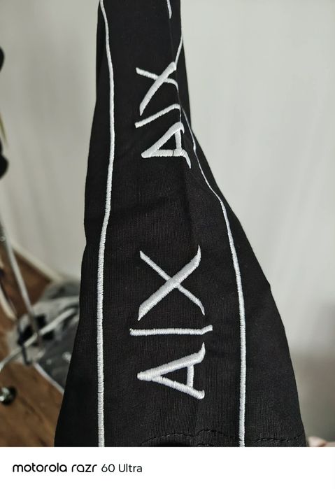 Nowy T-shirt Armani Exchange (A|X) – Czarny