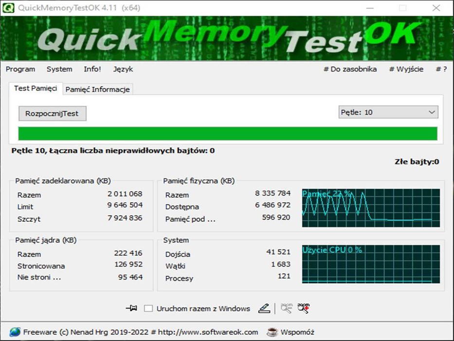 DDR3 8GB KingSton HyperX BLu 10600 -Komputer