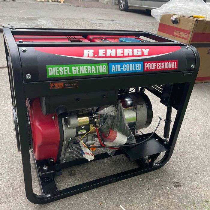 Генератор дизельний 5кВт DG6500L/E НОВИЙ ! Електростартер