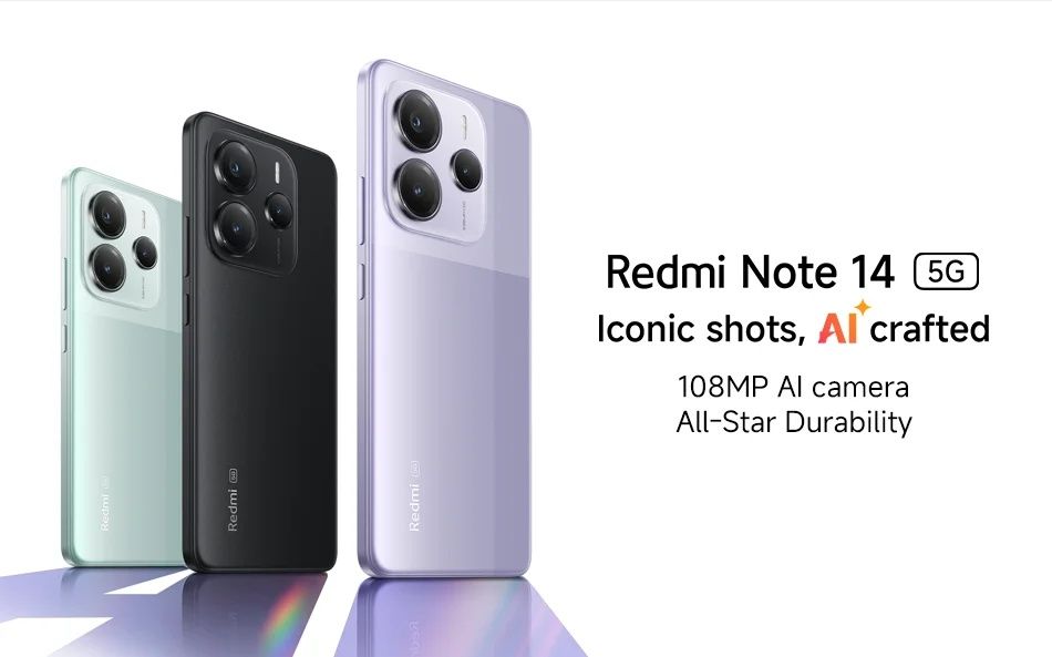 Redmi note 14 5G 6*128/8*256 Global Version  New