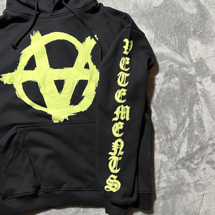 Худі Vetements Double Anarchy Hoodie S M L