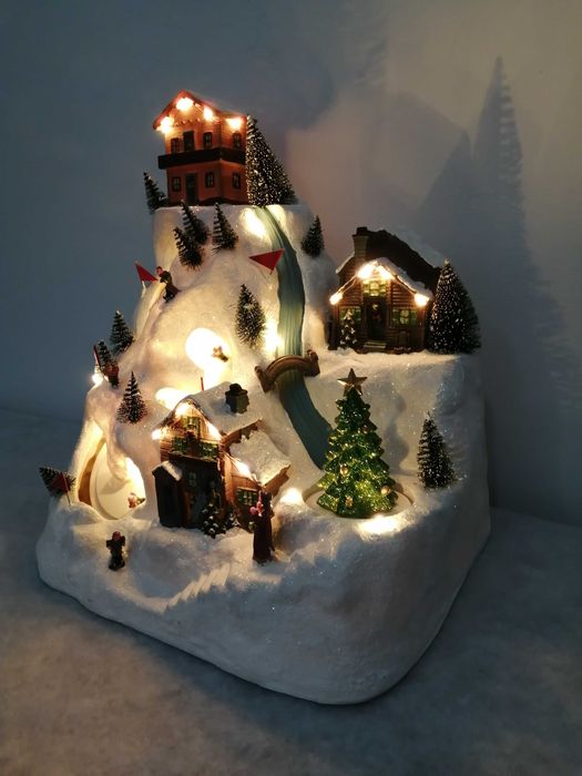 Decoração aldeia de Natal