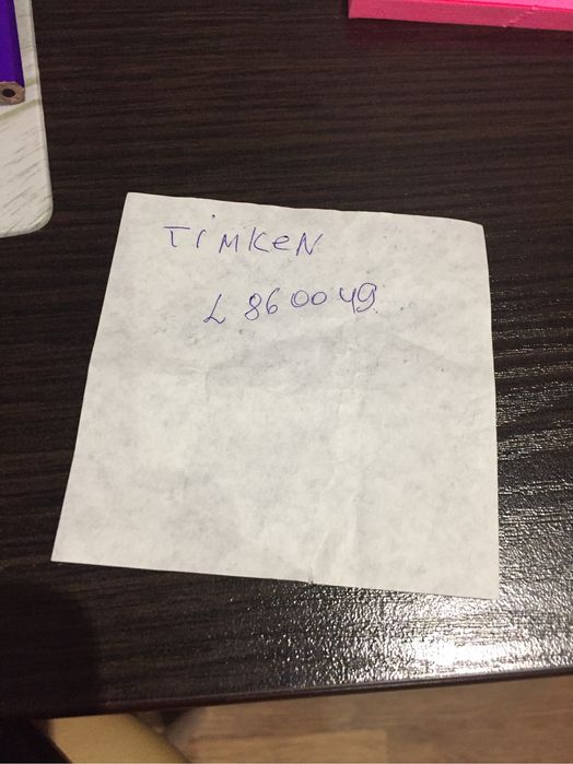 Подшипник timken