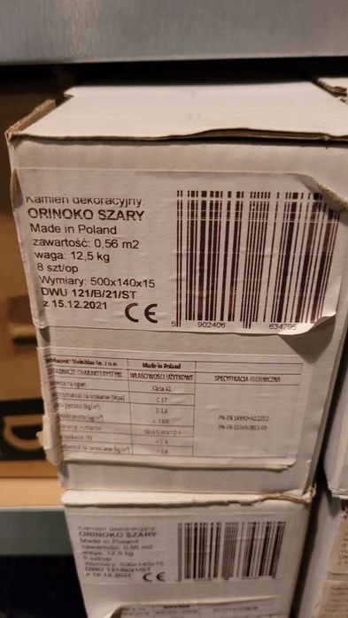 Kamień dekoracyjny imitacja betonu