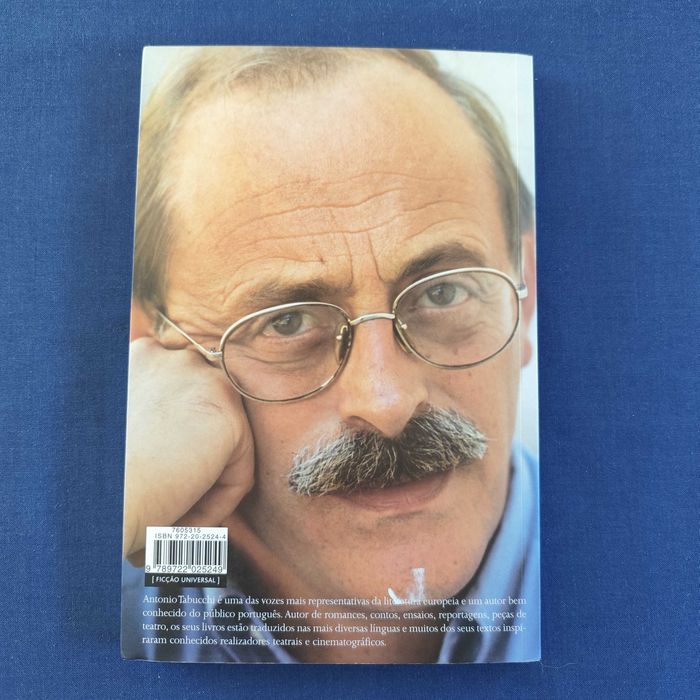 Antonio Tabucchi - Está a fazer-se cada vez mais tarde